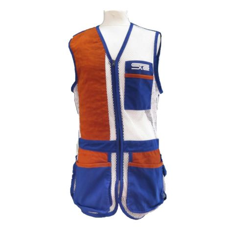 CHALECO STE AZUL ROYAL / BLANCO / MARRÓN