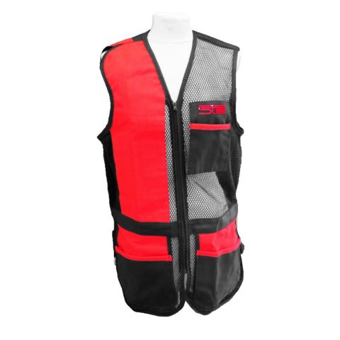 CHALECO STE NEGRO / ROJO