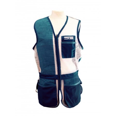 CHALECO STE AZUL CERCETA / BLANCO