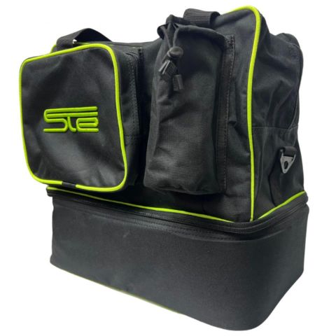 BOLSA DE TIRO NEGRA/VERDE FLUOR GRANDE