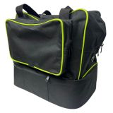 BOLSA DE TIRO NEGRA/VERDE FLUOR GRANDE