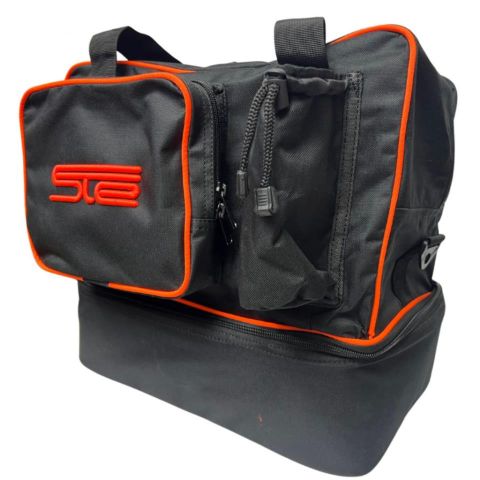 BOLSA DE TIRO NEGRA/NARANJA FLUOR GRANDE