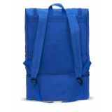 MOCHILA CON ZAPATILLERO AZUL MARINO