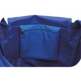 MOCHILA CON ZAPATILLERO AZUL MARINO