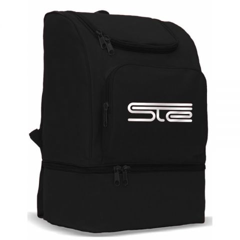 MOCHILA CON ZAPATILLERO NEGRA