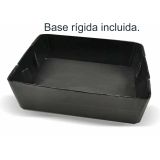 MOCHILA CON ZAPATILLERO NEGRA